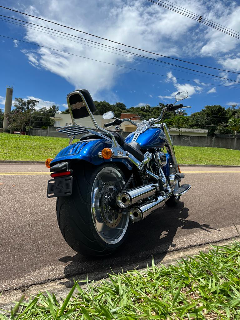 Wings Custom Sissy Bar King Low 16" Detachable with Luggage Rack - Fat Boy 00-26 - Polished Stainless Steel