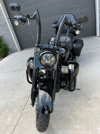 Wings Custom Diablo Rhino 2" Handlebars - Road King 00-24 - Gloss Black / Matte Black