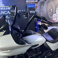 Wings Custom Rogue Rhino 2" Handlebar Kit with Cables - Road Glide 08-13 & 21-26 (Cable Clutch) - Gloss Black / Matte Black