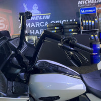 Wings Custom Rogue Rhino 2" Handlebar Kit with Cables - Road Glide 08-13 & 21-26 (Cable Clutch) - Gloss Black / Matte Black