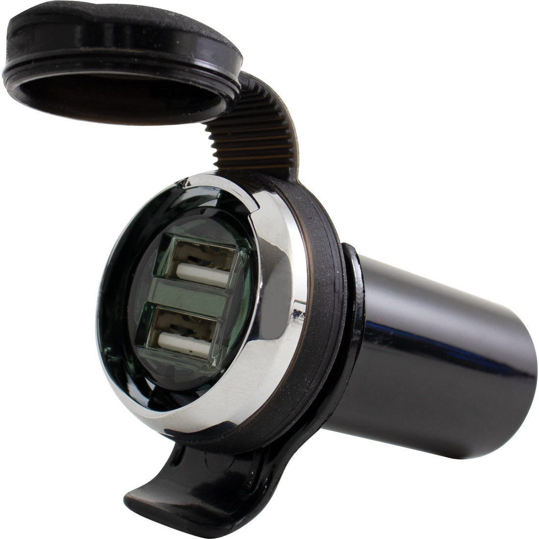 Koso Dual USB Adaptor Direct Fit '92-Up Models W/ Lighter