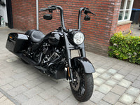 Wings Custom Ape Curve Rhino 2" Handlebars - Road King 00-25 - Gloss Black / Matte Black