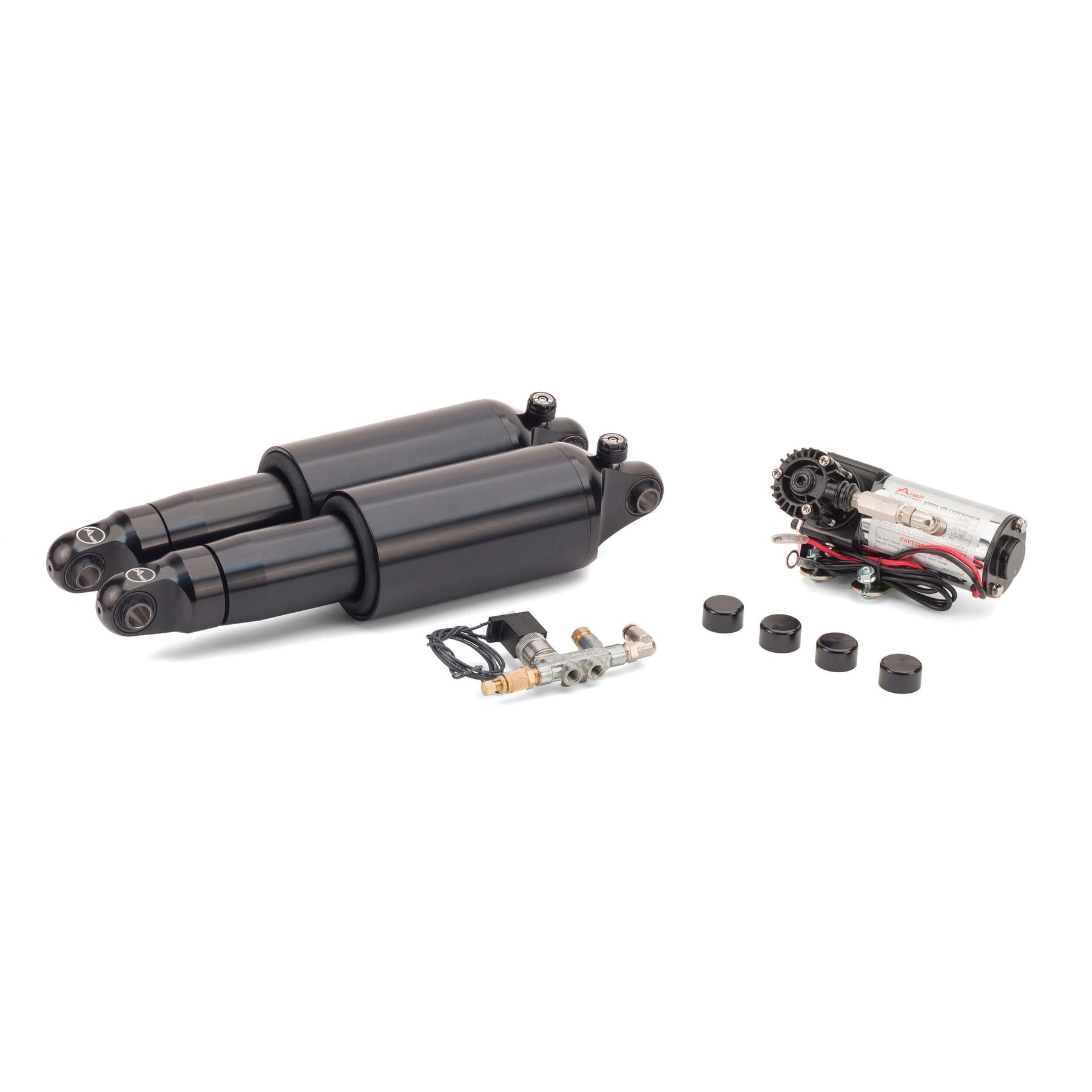 Arnott MC - 3110 2007 - 2017 Harley - Davidson V - Rod Ultimate Ride Kit w/Rebound Adj. (Black) - Henne Company