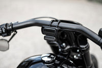 Killer Custom Instrument Cluster Speedometer Relocation Housing - Softail 18-25