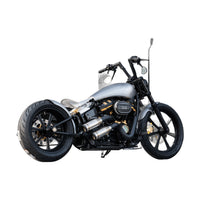 BTC Adjustable Bobber Seat Set Raw - Softail 18-up