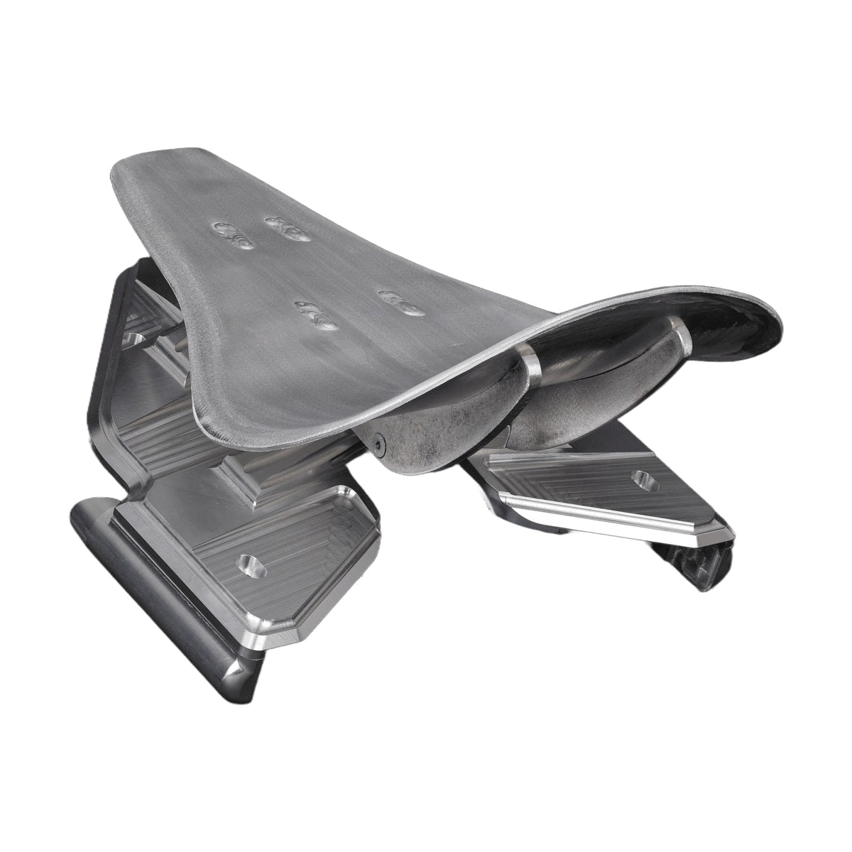 BTC Adjustable Bobber Seat Set Raw - Softail 18-up