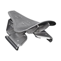 BTC Adjustable Bobber Seat Set Raw - Softail 18-up