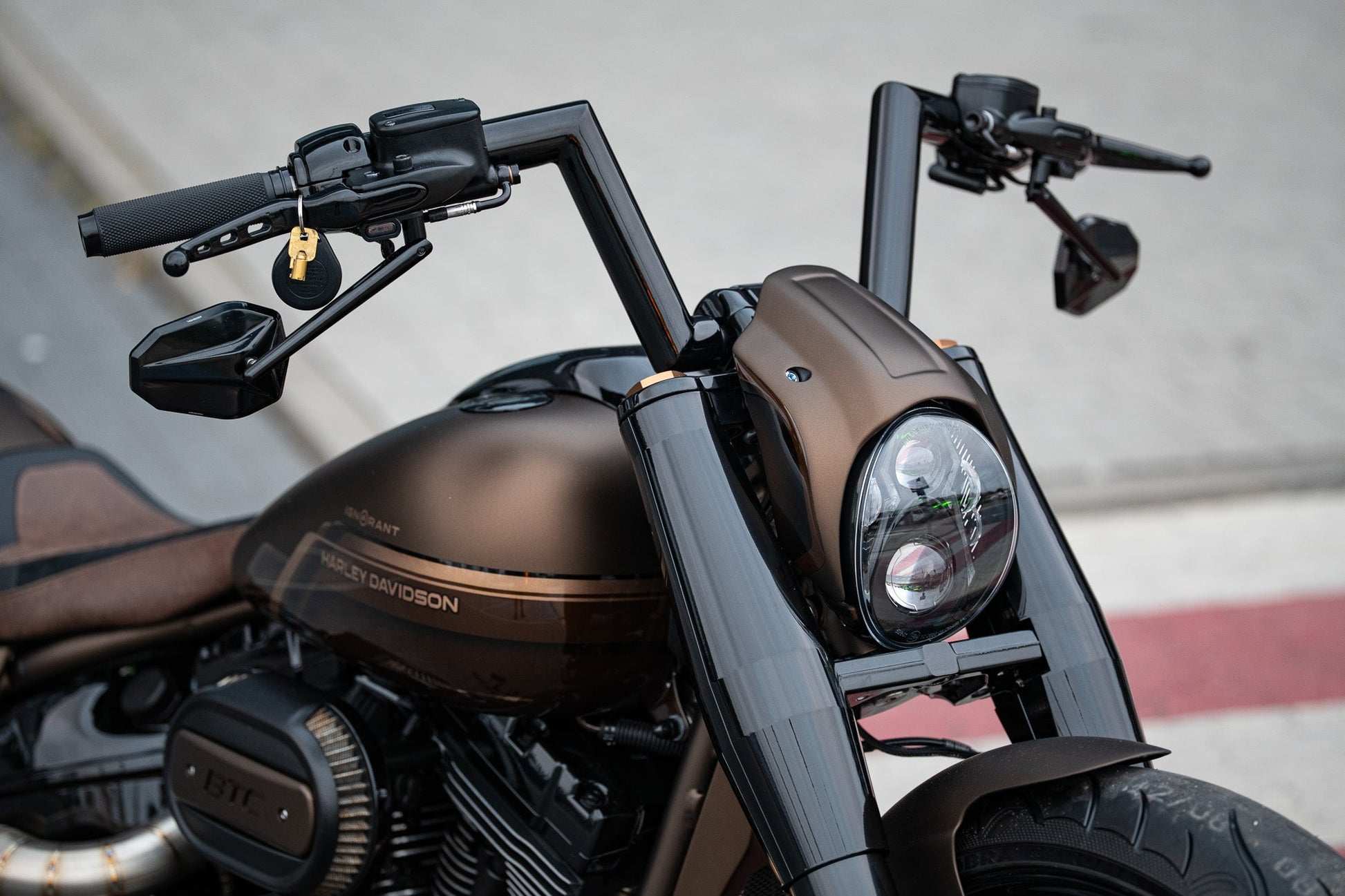 BTC BTF40 Handlebar (also for hydraulic) - Softail 18 - 24 - Henne Company