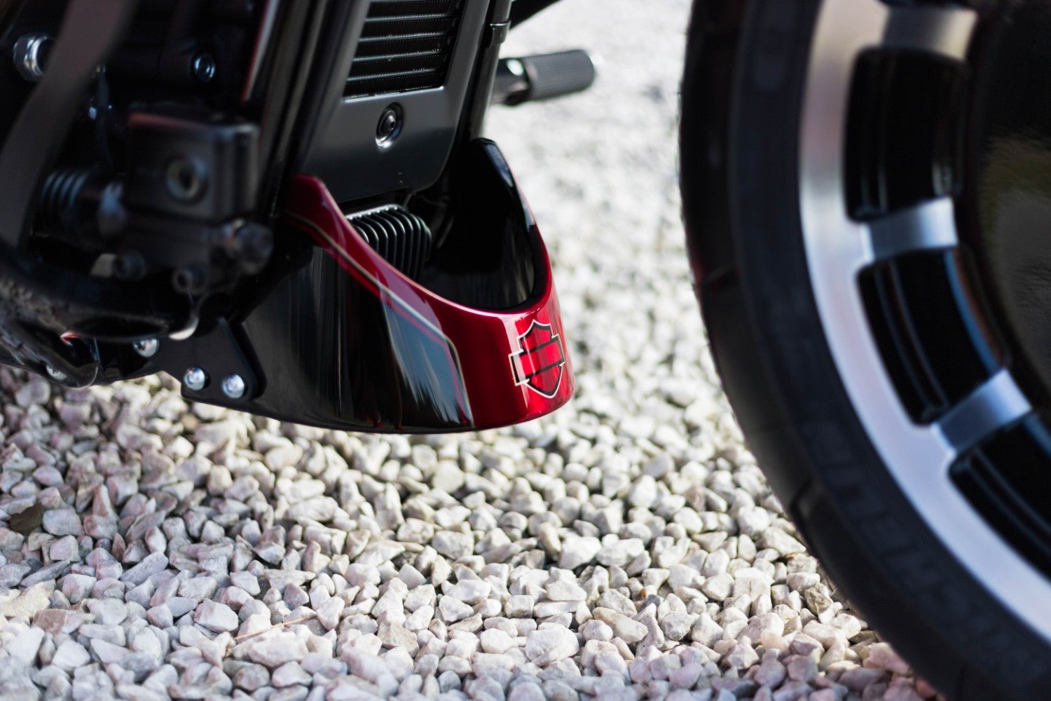 BTC Chin Spoiler M8 - Softail 18 - up - Henne Company