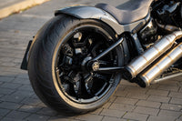 BTC Classic Rear Fender M8 with Integrated Lights - Softail 18-up