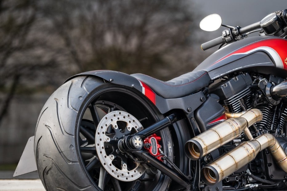 BTC Classic Rear Fender TC - Softail 08-17