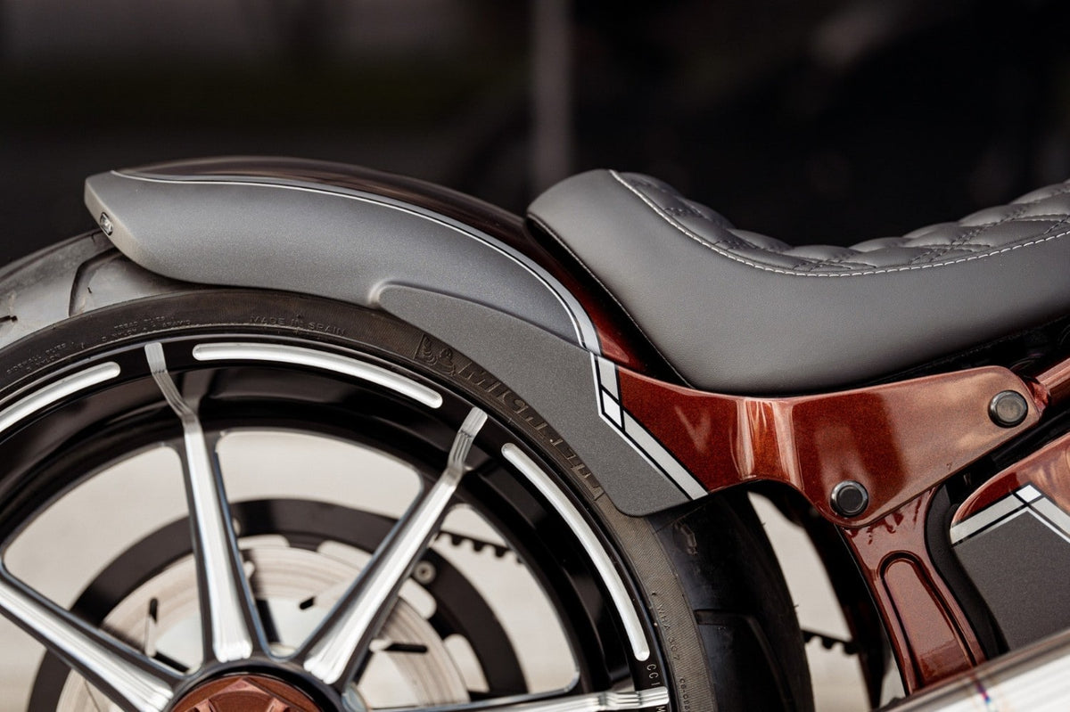 BTC Classic Rear Fender TC with Integrated Lights - Softail 08-17