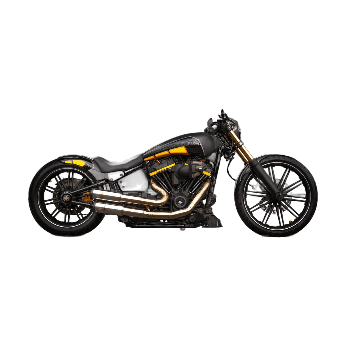 BTC Front Axle Covers - Softail M8 18-up
