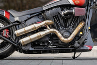 BTC Gangsta Classic Exhaust TC - Softail 08-17