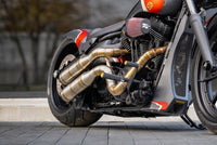 BTC Gangsta Classic Exhaust TC - Softail 08-17