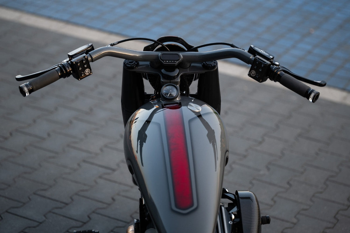 BTC Hand-Made Fuel Tank with MMB Speedometer - Softail TC 08-17