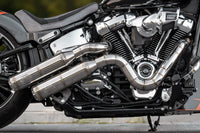 BTC J&H Doctor Gangster Exhaust System - Softail M8 18-up
