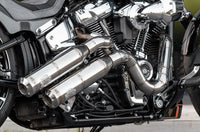 BTC J&H Doctor Gangster Headers - Softail M8 18-up