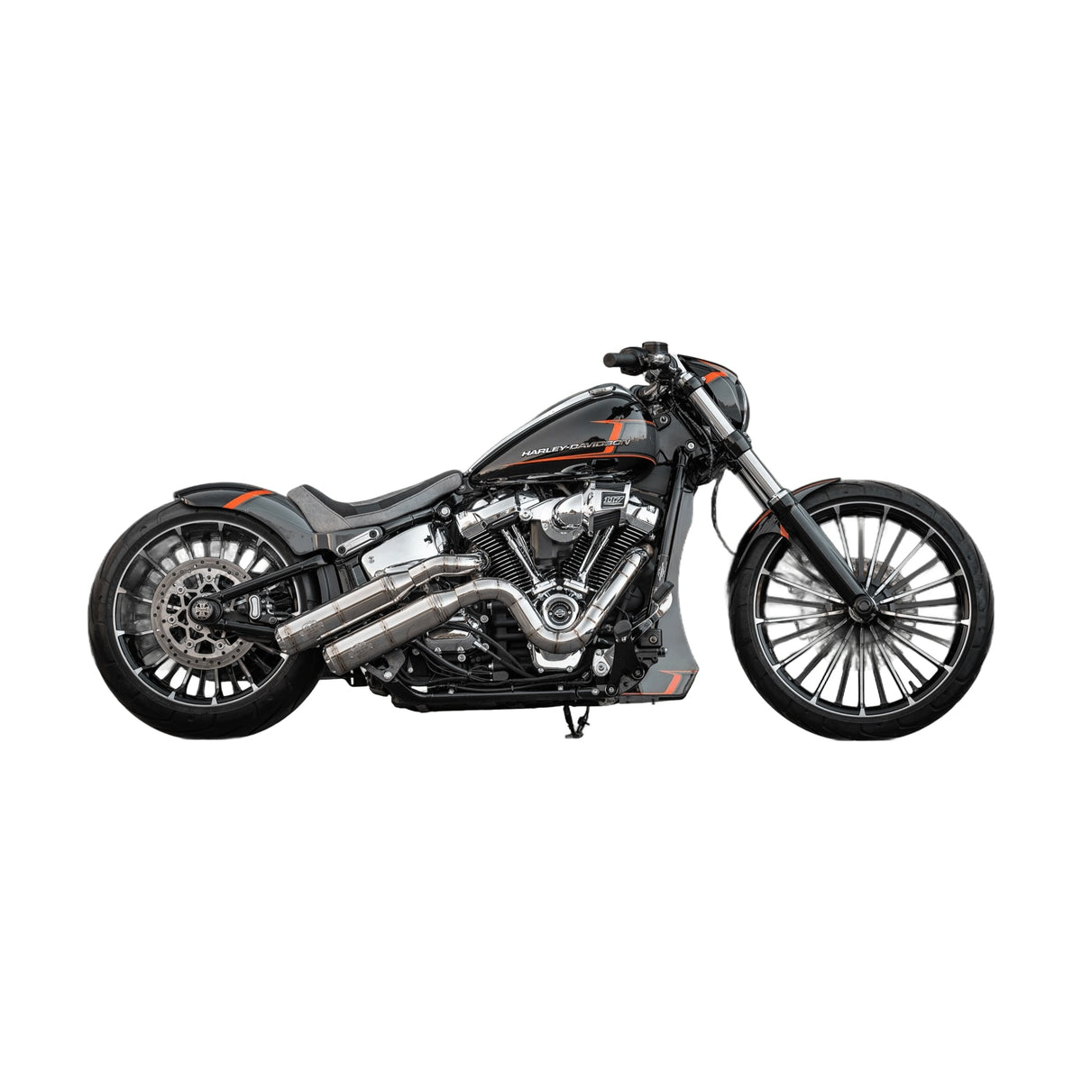 BTC J&H Doctor Gangster Headers - Softail M8 18-up