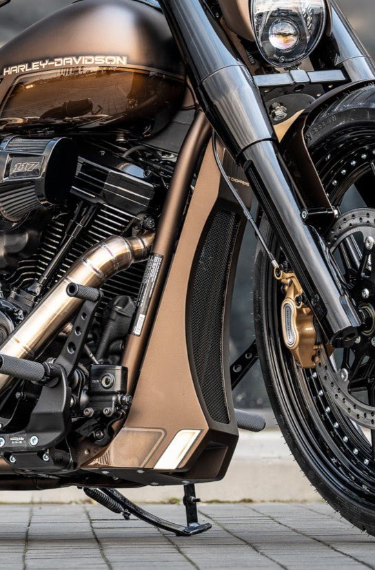BTC Long Chin Spoiler M8 - Softail 18 - up - Henne Company