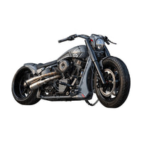 BTC Long Chin Spoiler TC - Softail 08-17