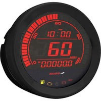 Koso HD-02 Series Gauge Kit Black Bezel Oil Temp