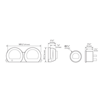 Koso HD-03 Series Gauge '14-23 FLH FLT