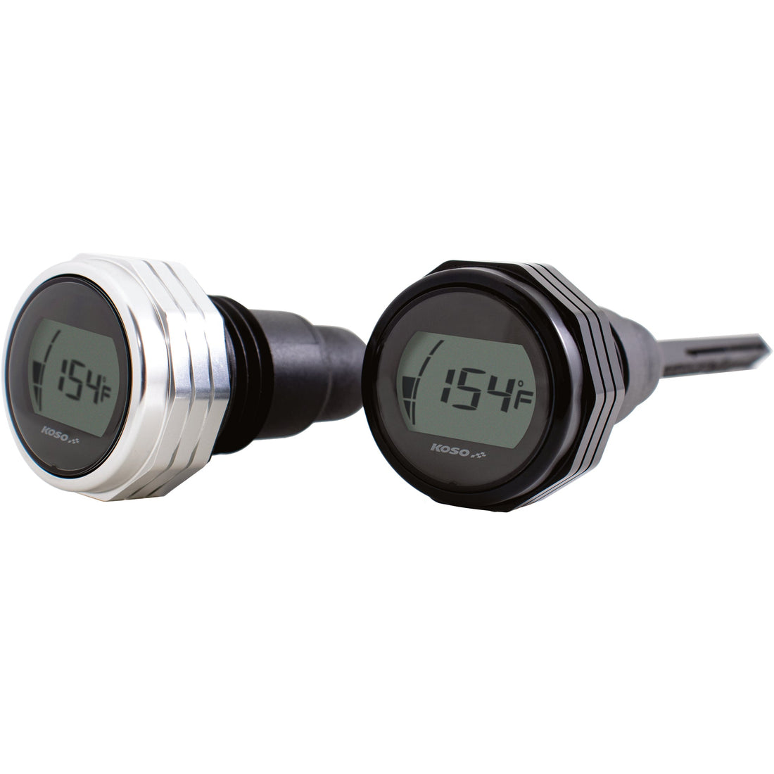 Koso Oil Dipstick Silver '17-Up Touring Models