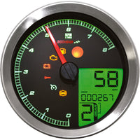 Koso Speedo / Tach Sil Bezel LCD Color Change Display