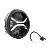 Koso 7" Zenith LED Headligh H4 Plug