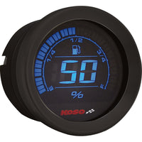 Koso Digital Gauge Cluster Black Bezel 04-13 Flht and Fltr