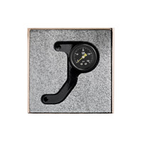 Killer Custom Black Rocker Box Mounted Air Ride Pressure Gauge Kit - Softail 18-up