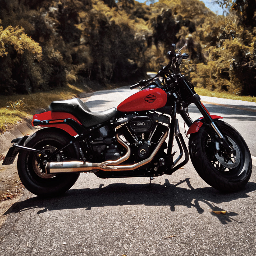 Wings Custom Super Sport Exhaust by Wings & El Camino - Softail M8 18-26