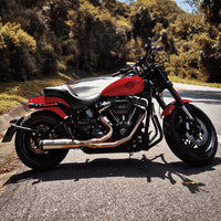 Wings Custom Super Sport Exhaust by Wings & El Camino - Softail M8 18-26