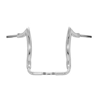 Wings Custom Front Diablo Rhino 2" Handlebars - Street Glide 09-25 - Polished Stainless Steel
