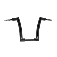 Wings Custom Rogue Rhino 2" Handlebar Kit with Cables - Road Glide 08-13 & 21-26 (Cable Clutch) - Gloss Black / Matte Black