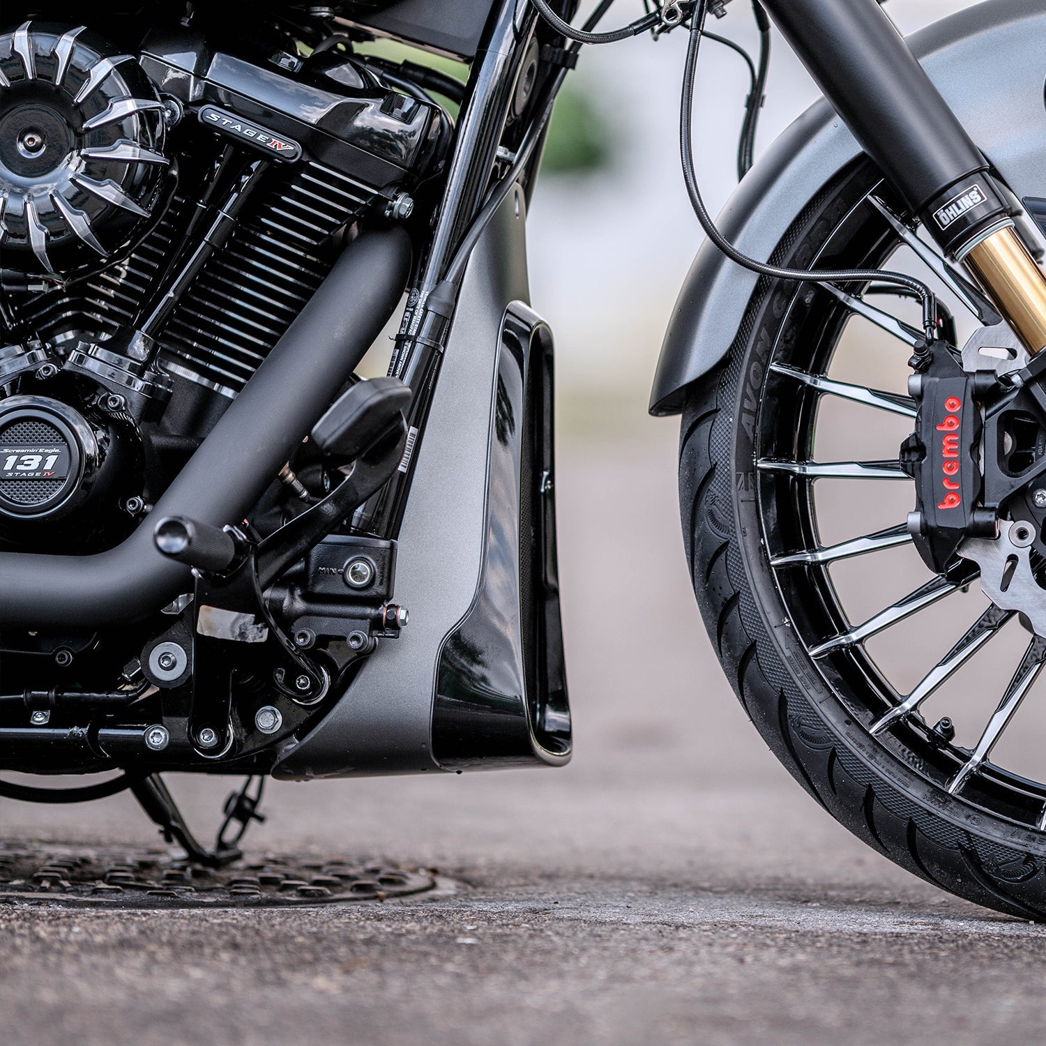 Henne Chin Spoiler (Softail 2018+) - Henne Company
