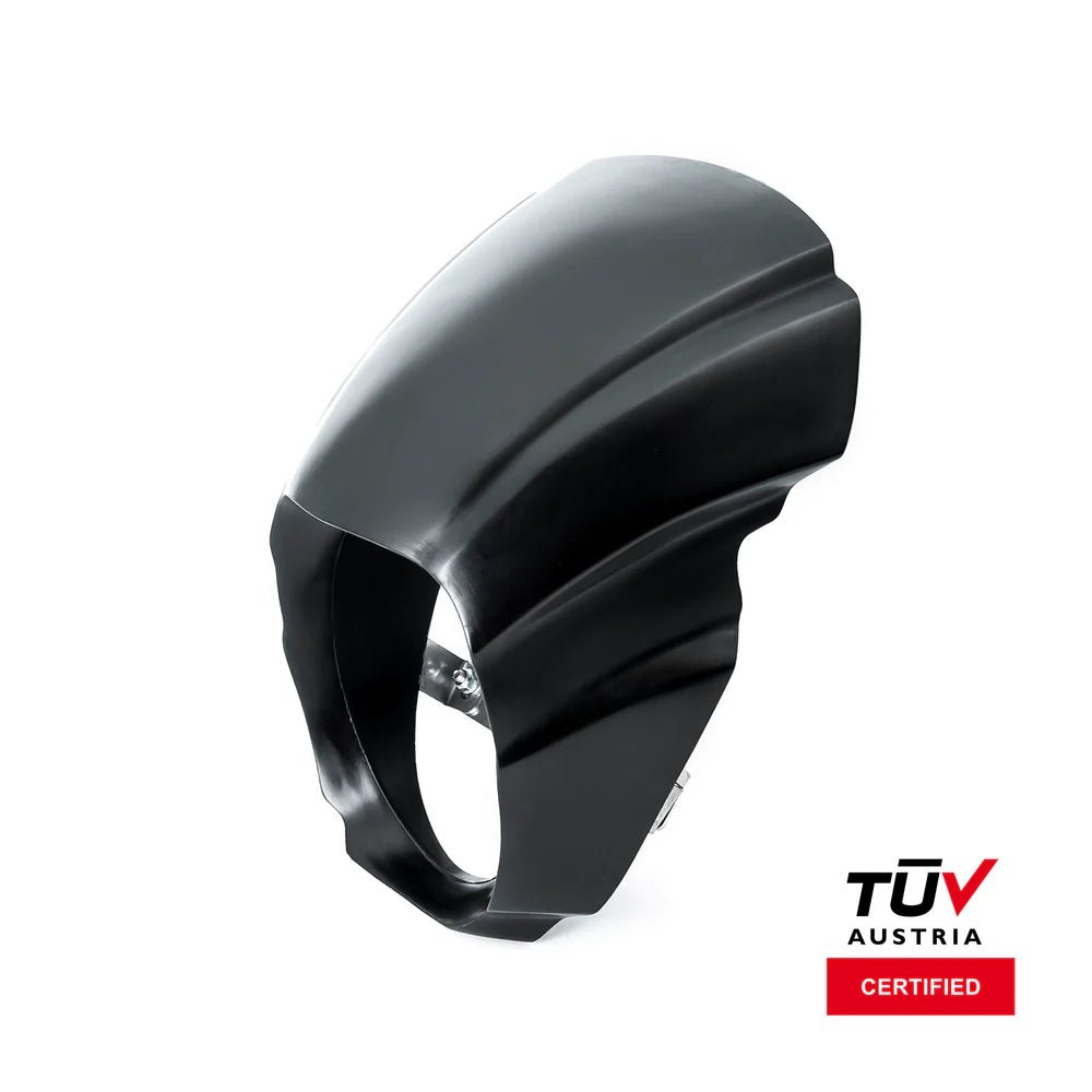 Killer Custom Headlight Fairing - Breakout 18 - up - Henne Company