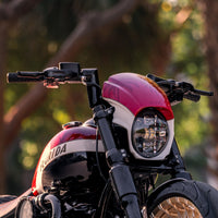 Killer Custom Headlight Fairing - Breakout 18 - up - Henne Company