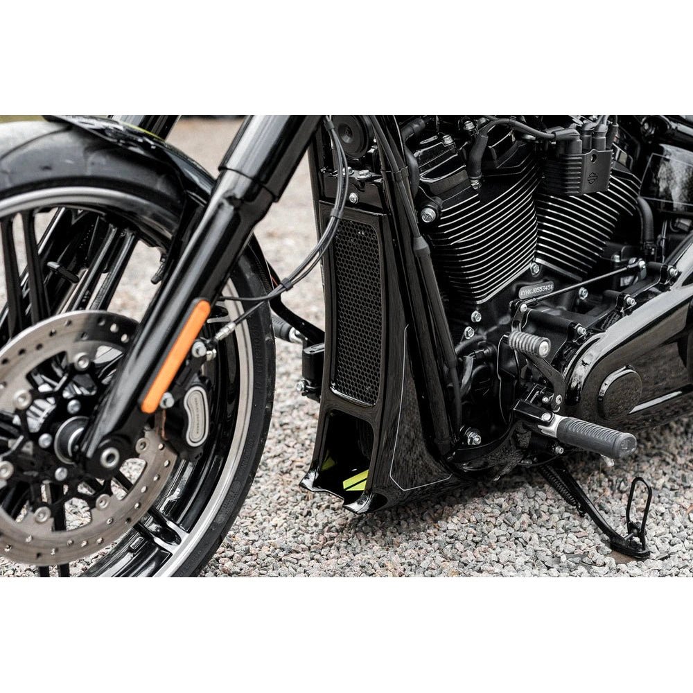 Killer Custom Radiator Cover - Softail 18 - up - Henne Company