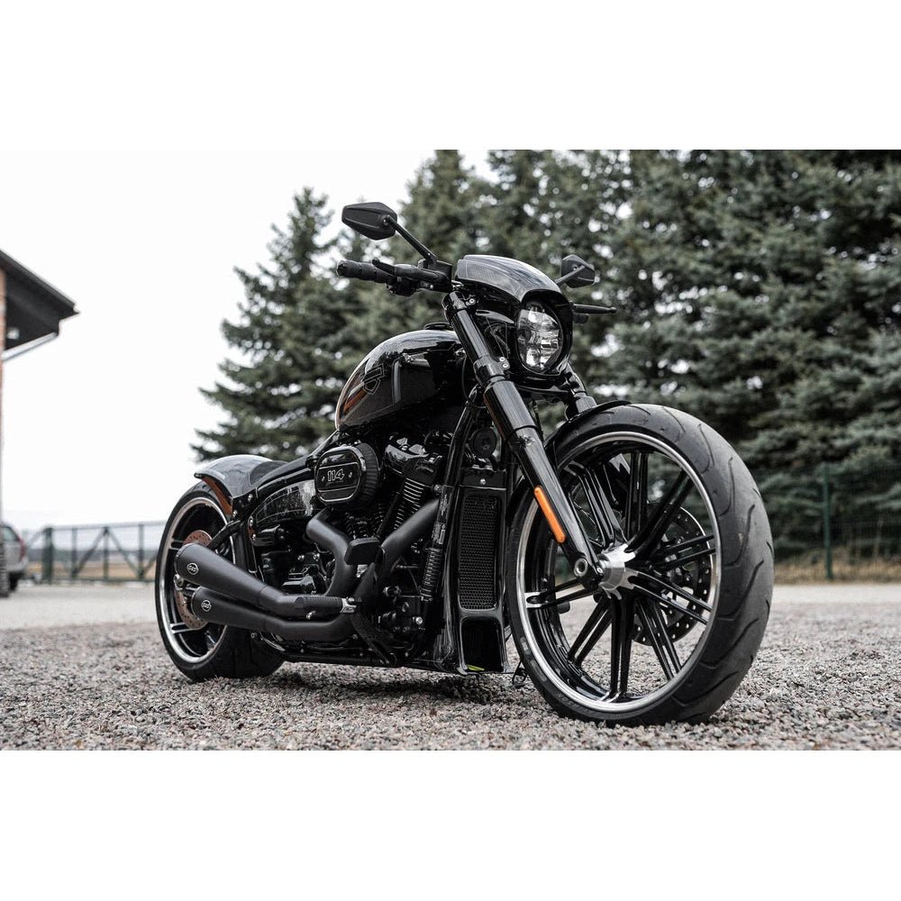 Killer Custom Radiator Cover - Softail 18 - up - Henne Company
