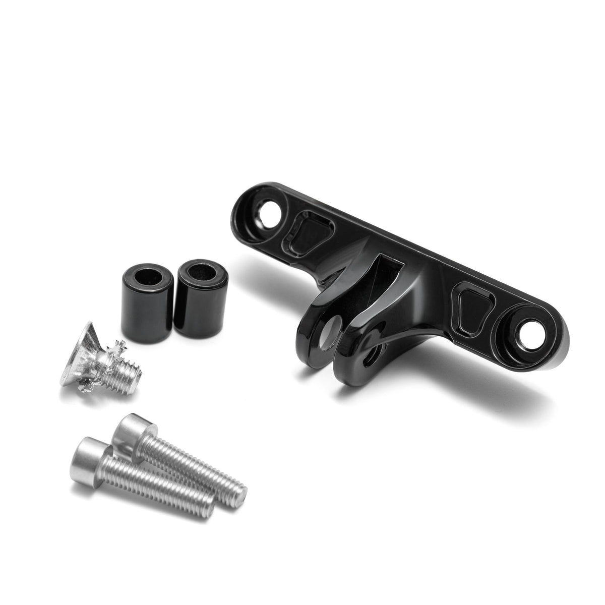 Killer Custom 4" Speedometer Mount Bracket for "Task Force" Risers - Softail 18-up