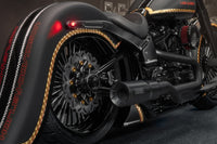 Killer Custom Stretched Rear Fender 7.5" 180-200 Tires - Softail 18-up