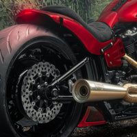 Killer Custom Rear Fender "Avenger" with Integrated Lights - Breakout / Fat Boy 25-up