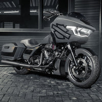 Killer Custom Front Fender "Wrapper" for 18x5.5" Fat Wheels, Stock Legs - Touring 24-up