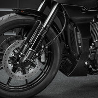 Killer Custom Front Axle Cover Set, Upside-Down Fork - Softail 18-up