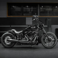 Killer Custom Shortened Rear Fender "Bobbstr" 150-160 Tires - Softail 25-up