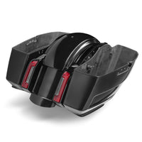 Killer Custom Saddlebags & Rear Fender Kit "Edge Line" Universal Plate Recess - Touring 24-up