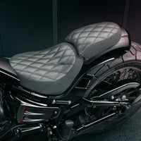 Killer Custom Solo Seat for "Bobbstr" & "Rodstr" Rear Fenders - Softail 18-up