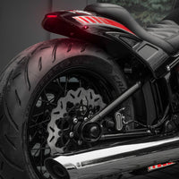 Killer Custom Shortened Rear Fender "Bobbstr" 170-200 Tires - Softail 25-up